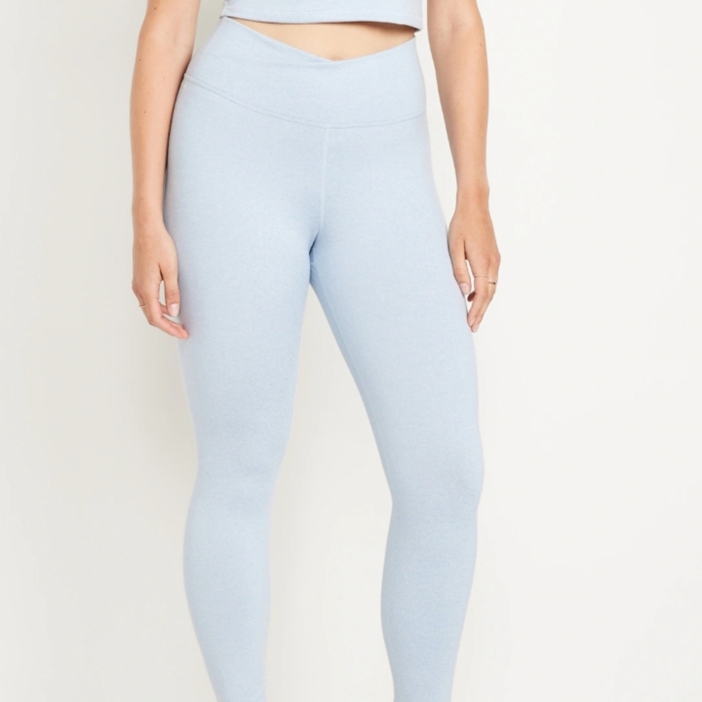 Extra High-Waisted CloudComfy 7/8 Leggings Old Navy Xxl Plus Bottom Pants Womens - Picture 6 of 12